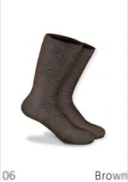 Alpaka Wollsocken Brown