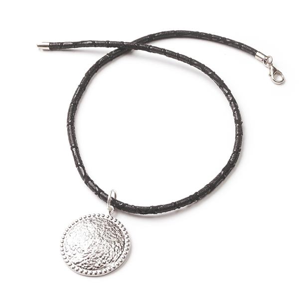 KettenDesign 1383, Black Ibiza 44 SilverShiny