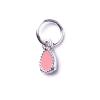 Drop Rose, versilbert mit 999er Feinsilber, Amulett XS
