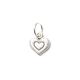 Amour, versilbert mit 999er Feinsilber, Amulett XS