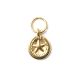 Stern,vergoldet mit 24K Feingold, Amulett XS