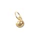 Smile, vergoldet mit 24K Feingold, Amulett XS