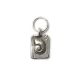 Muschel, versilbert mit 999er Feinsilber, Amulett XS