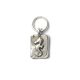 Seepferdchen, versilbert mit 999er Feinsilber, Amulett XS