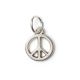Peace, versilbert mit 999er Feinsilber, Amulett XS