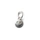 Smile, versilbert mit 999er Feinsilber, Amulett XS