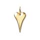 Amour, vergoldet mit 24K Feingold, Amulett S