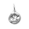 TatzenZauber, versilbert mit 999er Feinsilber, Amulett S