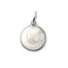 LolliPop Perlmutt, versilbert mit 999er Feinsilber, Amulett S