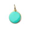 LolliPop Laguna, vergoldet mit 24K Feingold, Amulett S