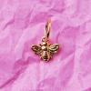 Talisman Biene, vergoldet mit 24K Feingold, Amulett S