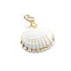 Muschel White GoldShiny, Amulett S