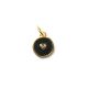 Herzchen, vergoldet mit 24K Feingold Gold, Amulett S