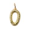Loop, vergoldet mit 24K Feingold, Amulett M