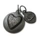 Amour M & Lotus S, Amulett Twin BlackBeauty