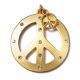 Peace L & S, Amulett Twin GoldShiny