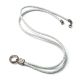 LightGrey Ibiza 88 Sahara, lange Leder Wechselkette