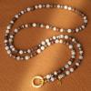 Seren 88 GoldShiny, lange Edelstein Wechselkette