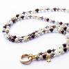 Seren 88 GoldShiny, lange Edelstein Wechselkette