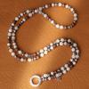 Seren 88 SilverShiny, lange Edelstein Wechselkette