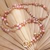 Riona 88 GoldShiny, lange Edelstein Wechselkette