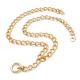 SanFrancisco 70 GoldShiny, mittellange Glieder Wechselkette