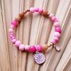PinkBeach, Edelstein Armband