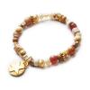 MoccaMousse GoldShiny, Edelstein Armband