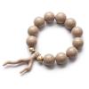 CapeCoral Taupe SilverShiny, Edelstein Armband