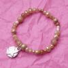 Aruba SilverShiny, Edelstein Armband