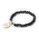 EsTrenc Armband Black SilverShiny