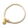 Amour GoldShiny, Perlen Design Armband