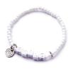 Boho Armband SMILE OffWhite