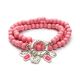 ArmbandDesign 2099,EsTrenc Pink SilverShiny