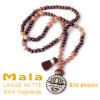 HARMONY L, extralange Mala Edelstein Halskette