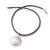 KettenDesign 1383, Black Ibiza 44 SilverShiny